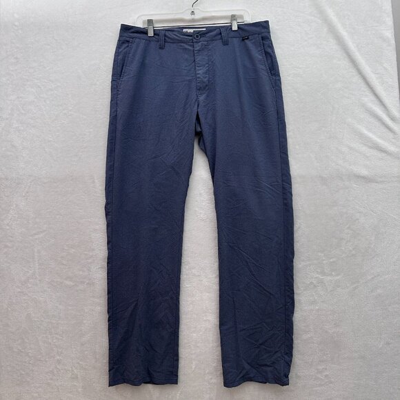 Travis Mathew Pants Mens 34x31 Blue Golf Performance Sport Preppy Casual - Picture 1 of 11